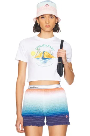 Casablanca Printed Baby Tee in