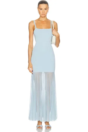 Nicholas Lyra Sleeveless Milano Stitch Midi Dress in