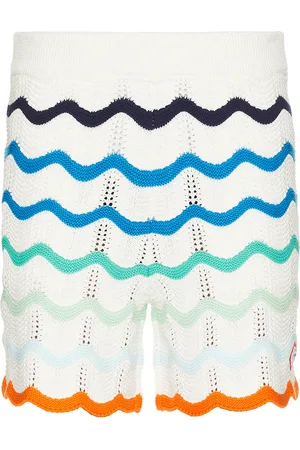 Casablanca Gradient Texture Shorts in
