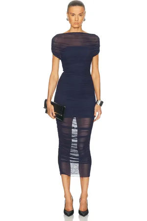 SER.O.YA Noel Mesh Midi Dress in