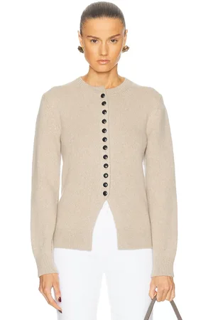 Khaite Josette Cashmere Cardigan in