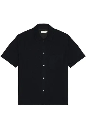 Frame Terry Button Down Shirt in