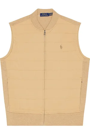 Ralph Lauren Double Knit Hybrid Quilted Vest in