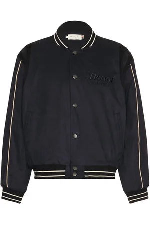 HONOR THE GIFT Oil Head Varsity Jacket in