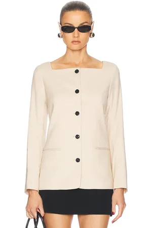 Dagmar Square Neck Blazer Top in