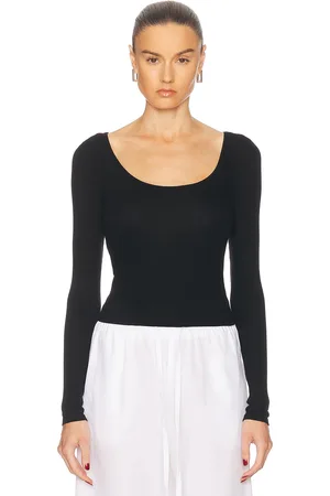 ENZA COSTA Silk Knit Ballet Top in