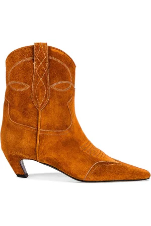 Khaite Dallas Ankle Boots in