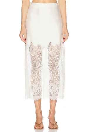 LOVESHACKFANCY Ilene Skirt in