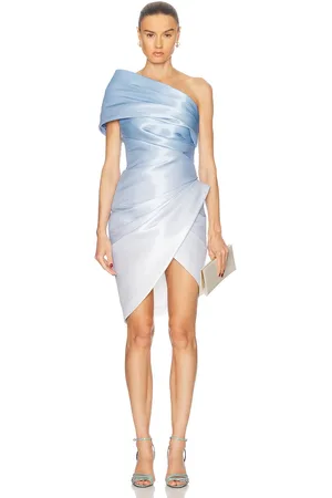 Oscar de la Renta Mini Ombre Dress in