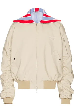 Charles Jeffrey Loverboy Bomber Jacket With Knit Patch in