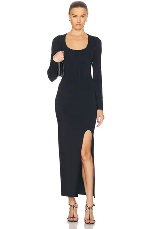 GALVAN Atlanta Ballet Neck Dress in