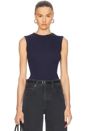 ENZA COSTA Silk Knit Sleeveless Crew Top in