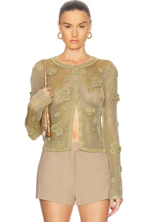 Cult Gaia Kash Knit Cardigan in