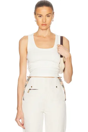 Burberry Tie Side Tank Top in