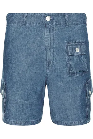 Givenchy Chambray Cargo Shorts in