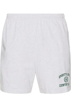 Sporty & Rich Varsity Crest Gym Short in