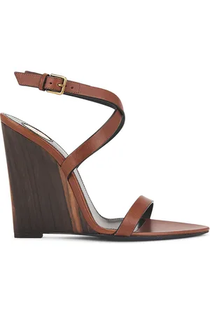 Saint Laurent Wedge Sandal in