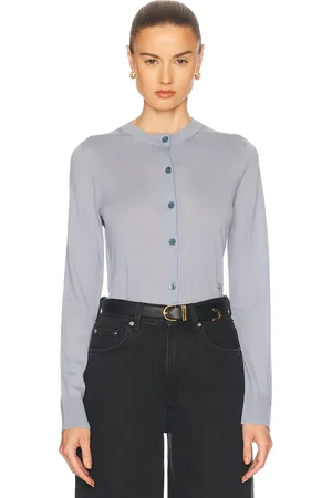 Burberry Long Sleeve Cardigan in