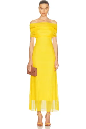 Simkhai Laurelle Off Shoulder Maxi Dress in