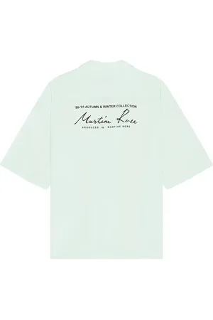MARTINE ROSE Hawaiian Shirt in
