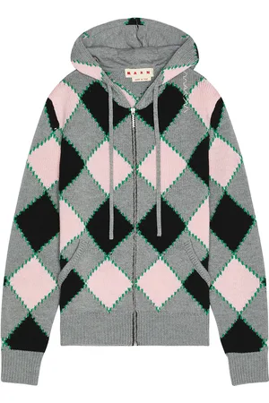 Marni Diamond Knit Cardigan in