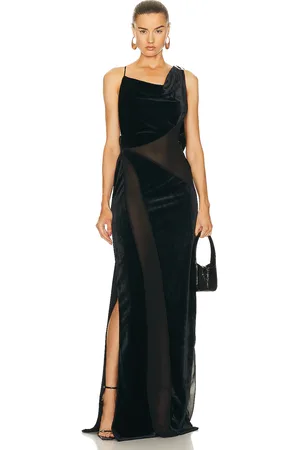 COPERNI Open Back Panelled Gown in