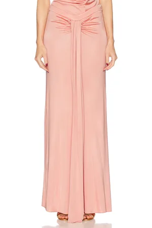 Tom Ford Textured Lustrous Long Skirt in