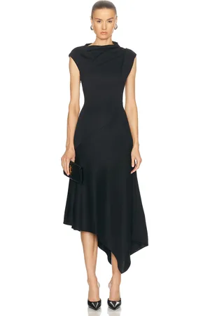 Alexander McQueen Drapey Jersey Dress in