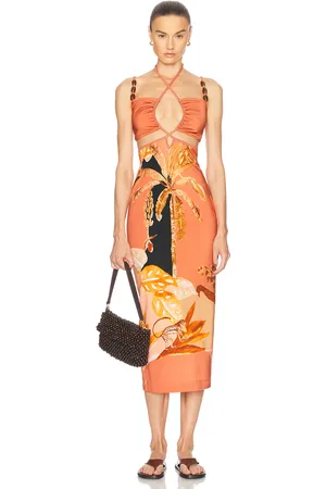 PATBO Bananier Midi Dress in