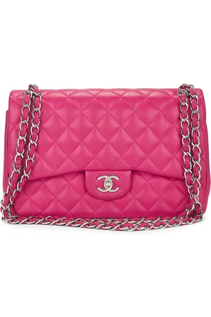 CHANEL Caviar Double Flap Bag in
