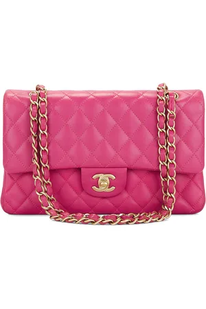 CHANEL Lambskin Classic Double Flap Bag in