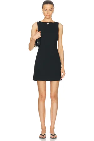 MATTEAU Crepe Mini Shift Dress in