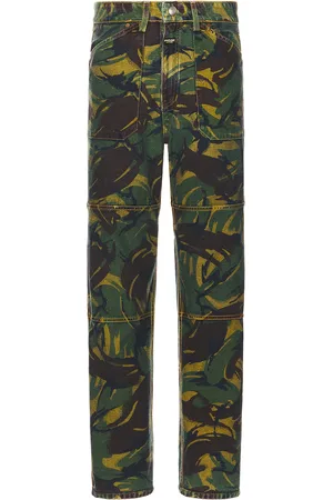 MARTINE ROSE Reversible Camo Jean in