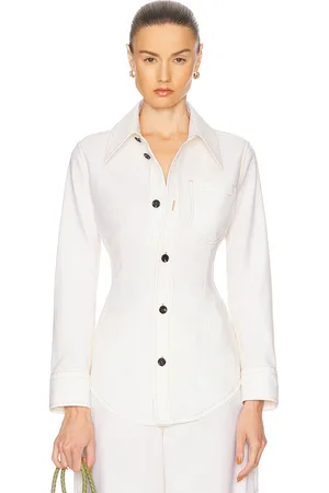 Bottega Veneta Button Up Top in