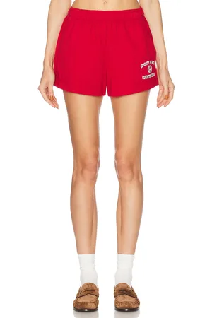Sporty & Rich Varsity Crest Disco Short in