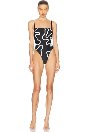 BODE Rickrack One Piece Swimsuit in