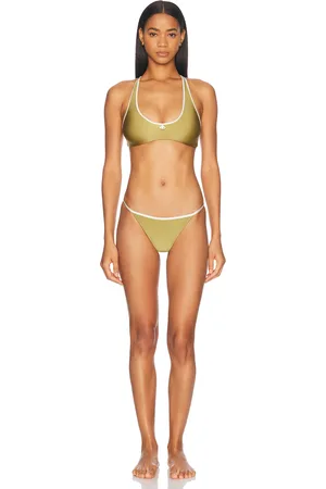 Adriana Degreas Solid Straps Bikini Set in