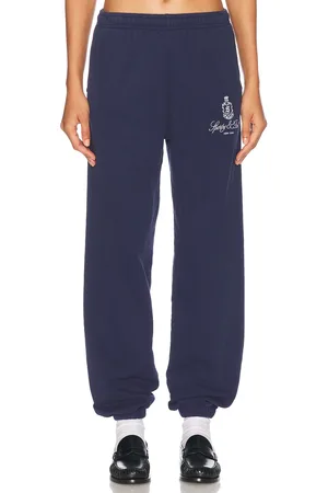 Sporty & Rich Vendome Embroidered Sweatpant in
