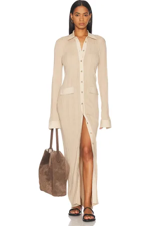 Totême Knitted Shirt Dress in