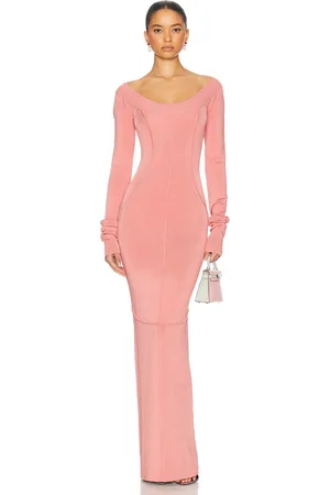 Helsa Scarlet Maxi Knit Dress in