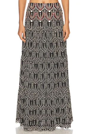 JOHANNA ORTIZ Palm Rhythm Maxi Skirt in