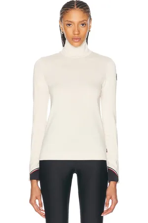 Moncler Long Sleeve Turtleneck Top in