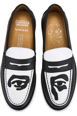 KIDSUPER STUDIOS Patchwork Penny Loafer in