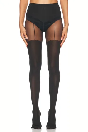 Wolford Garter Belt Tights in