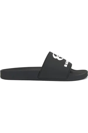 Balenciaga Pool Slide Bal Logo in