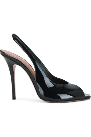 Amina Muaddi Kristina 105 Patent Sling Pump in