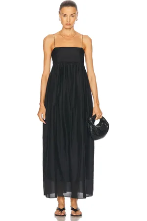 MATTEAU Empire Pintuck Bodice Dress in