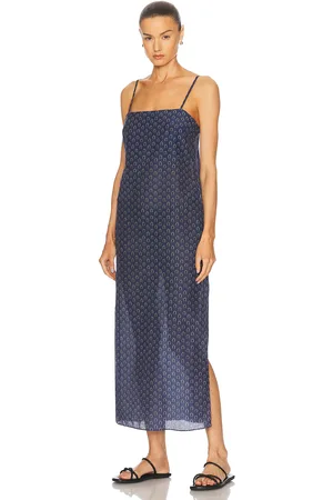 MATTEAU Square Shift Midi Dress in