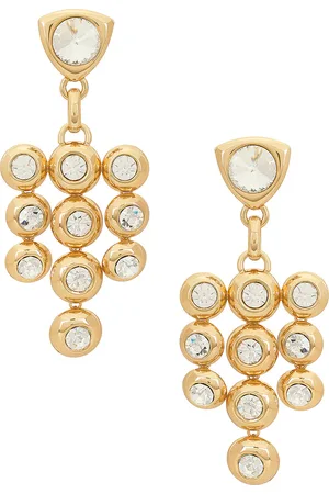 AREA Crystal Chandelier Earrings in
