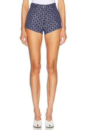 Givenchy Monogram Denim Short in